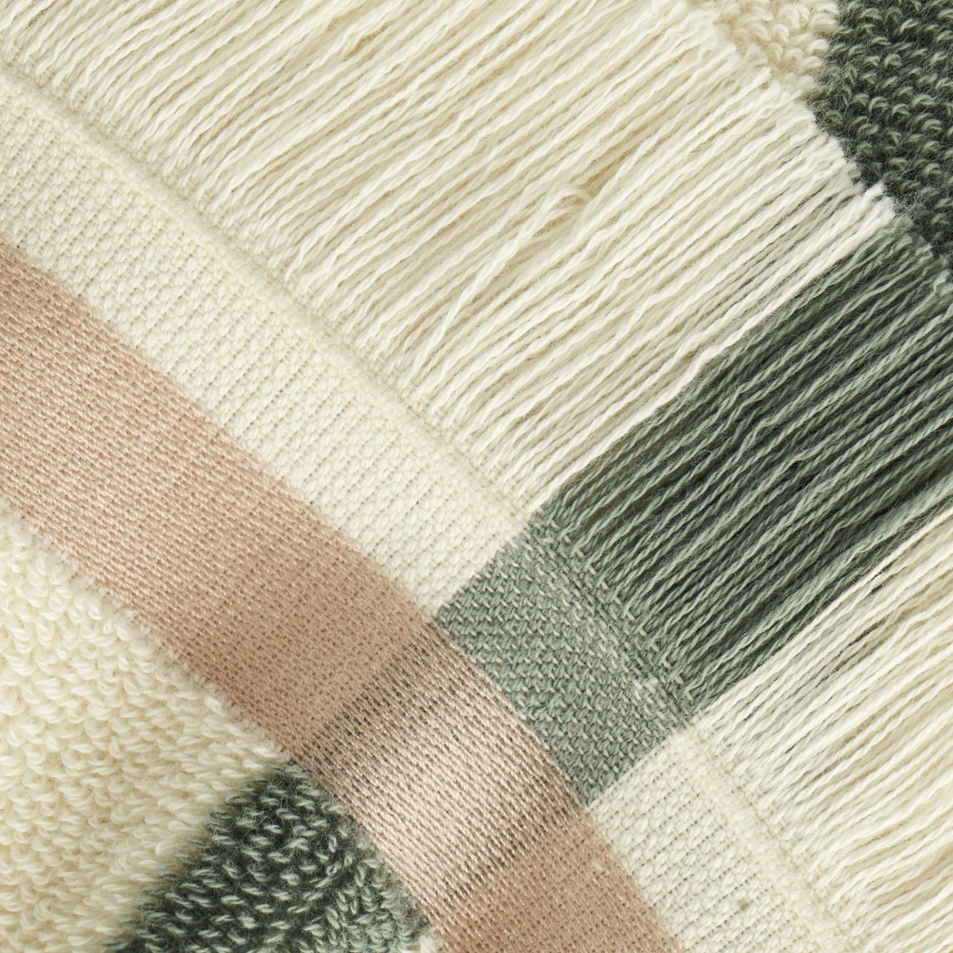 Ella Striped Cotton Bath Towel