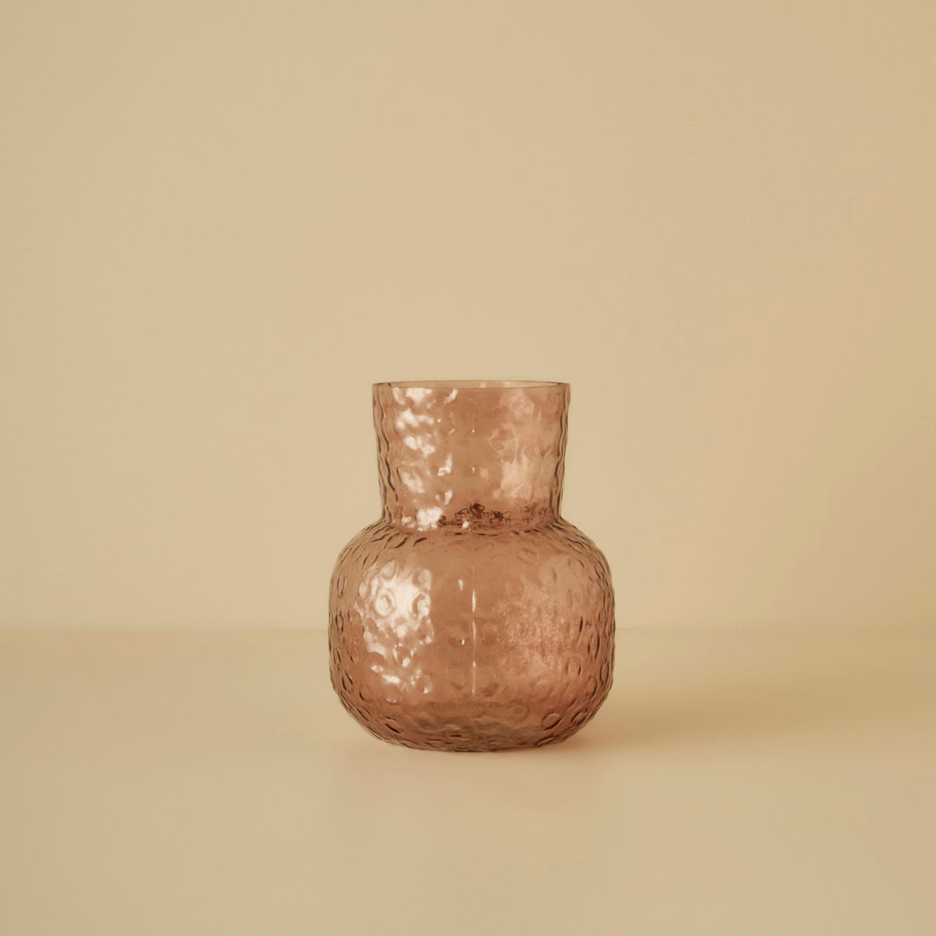 Bliss Amber Glass Vase