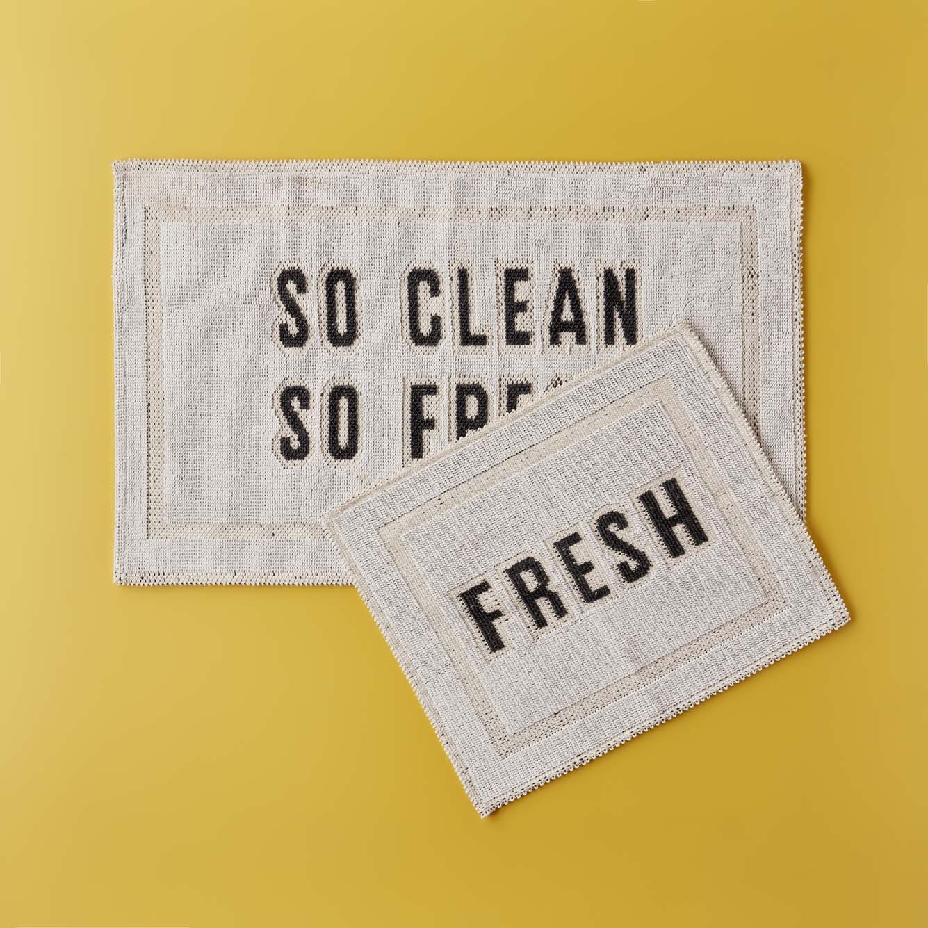 Clean & Fresh Bath Mat Set