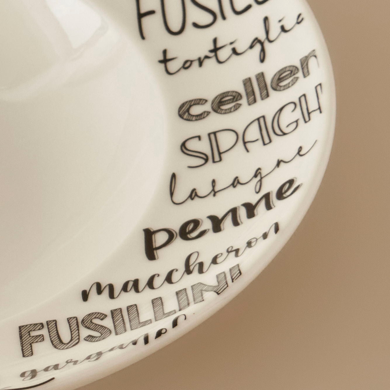Alfredo Porcelain Pasta Bowl
