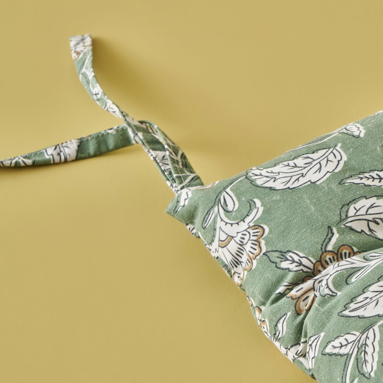 Indian Green Chair Cushion