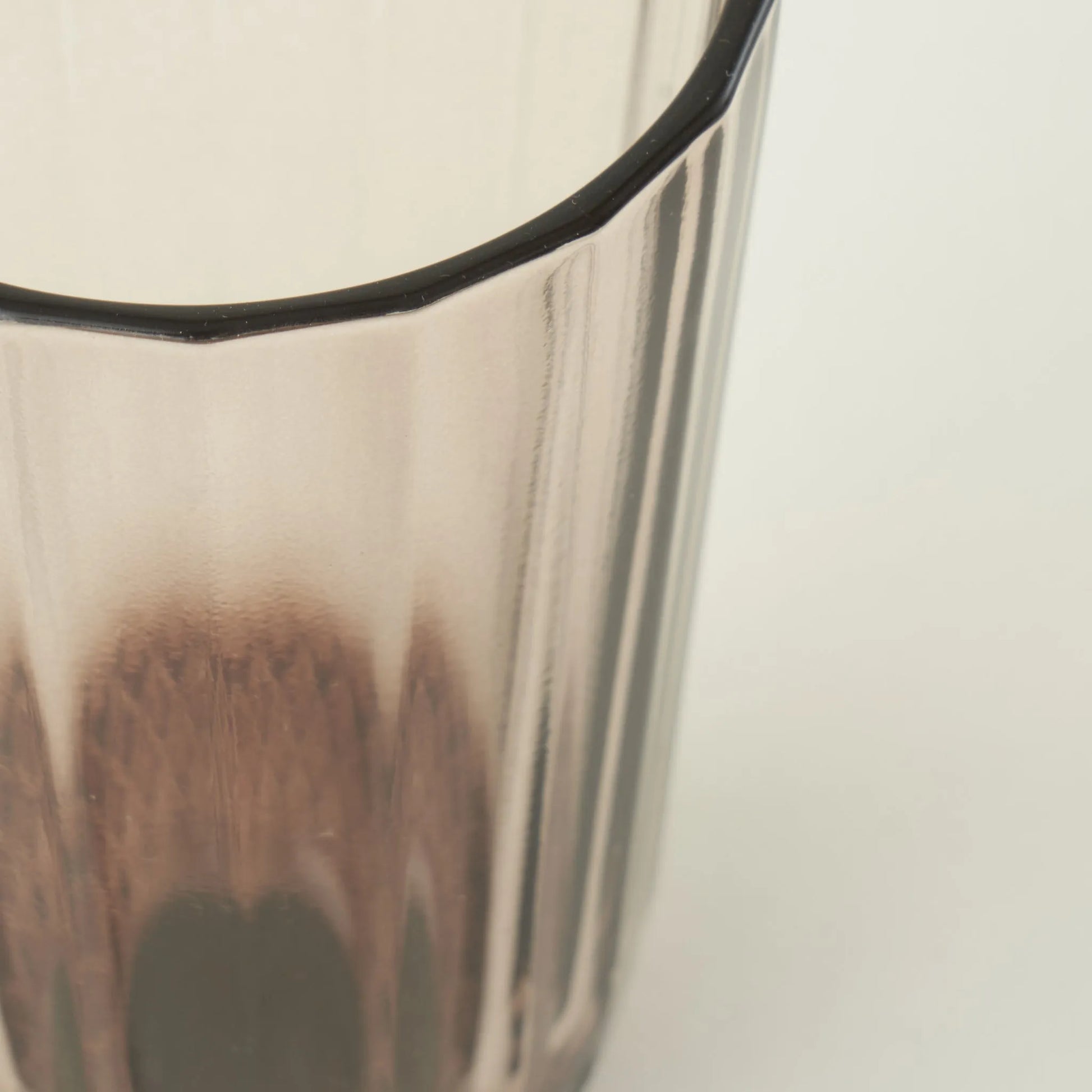 Colore Crystal Cut Highball Glass design detail