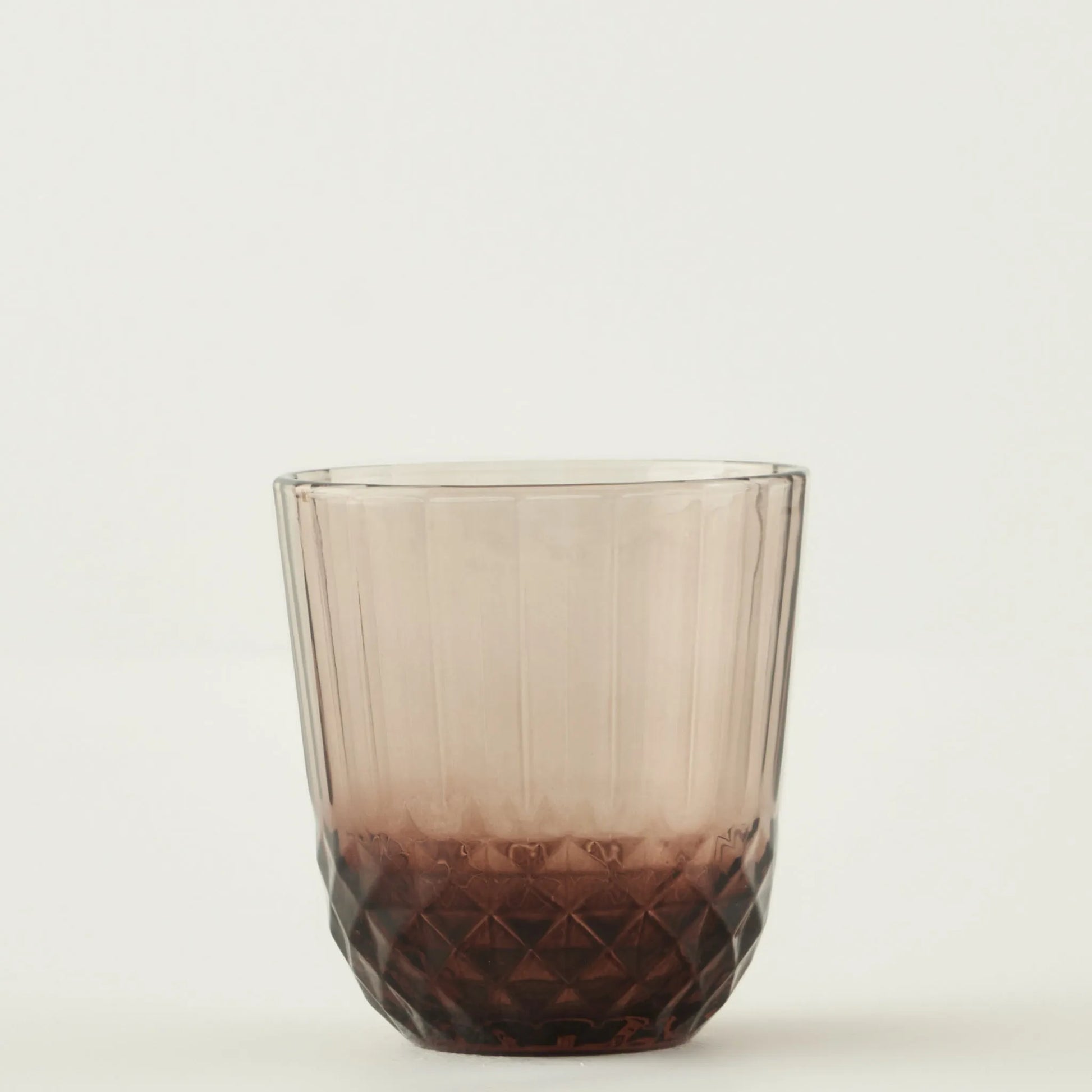 Colore Cut Glass Tumbler texture detail