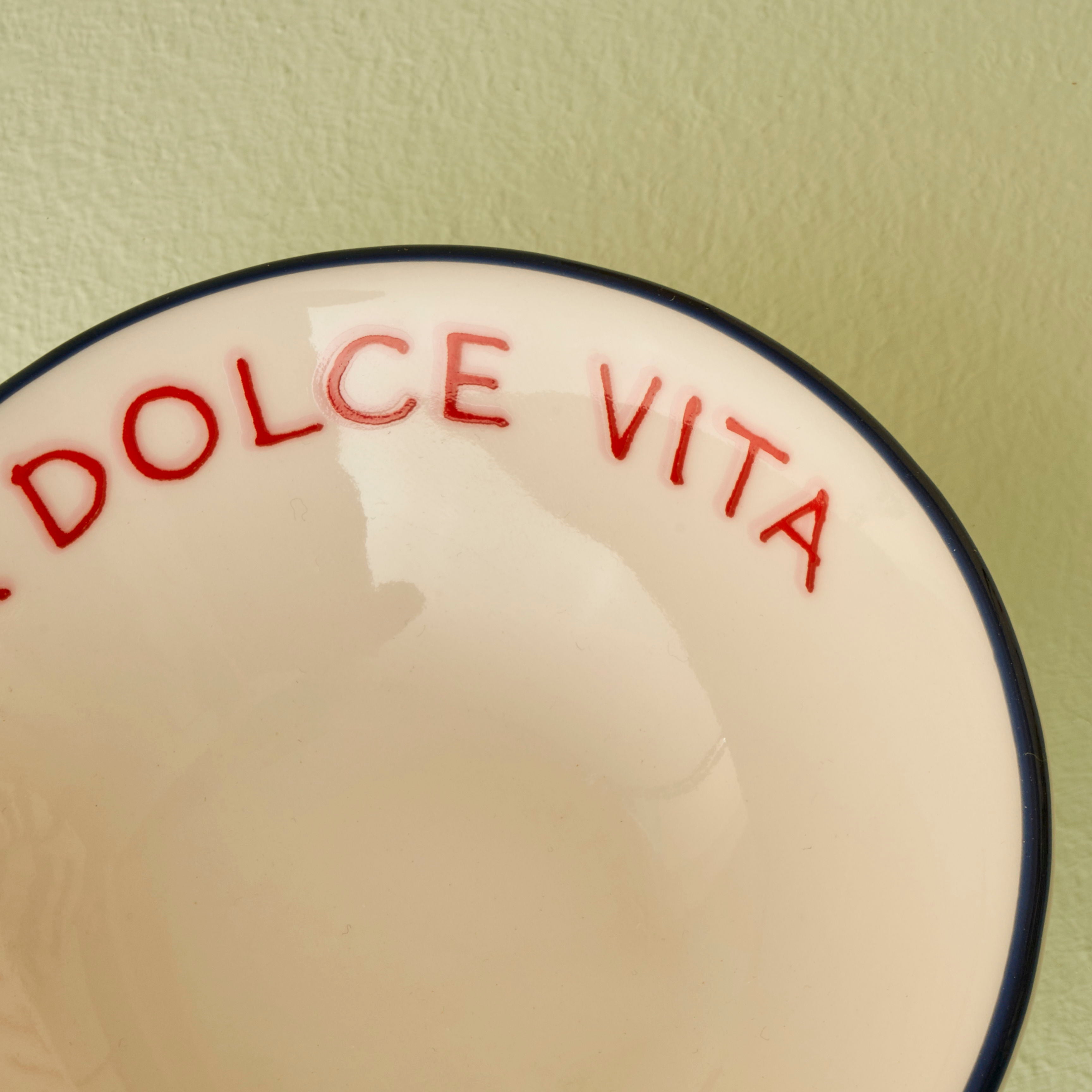 Line Porcelain Appetizer Bowl
