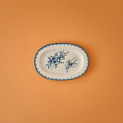 Bleu Blanc Porcelain Serving Platter