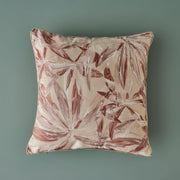 Flores Palm Leaf Throw Pillow