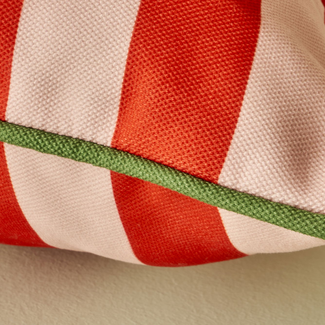 Line Piped Cushion Cover