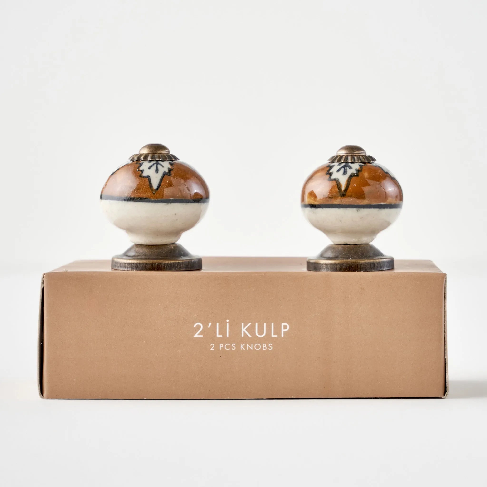 Dae Ceramic Cabinet Knobs (Set of 2) side view