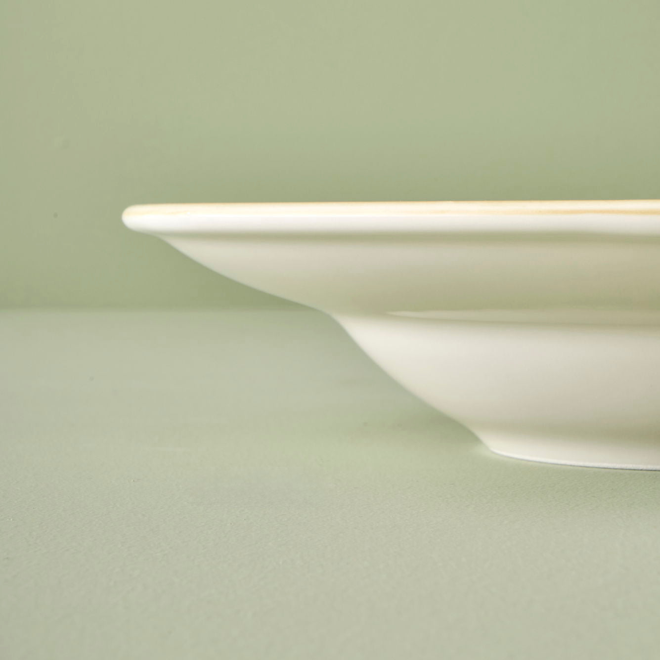 Olive Porcelain Pasta Bowl