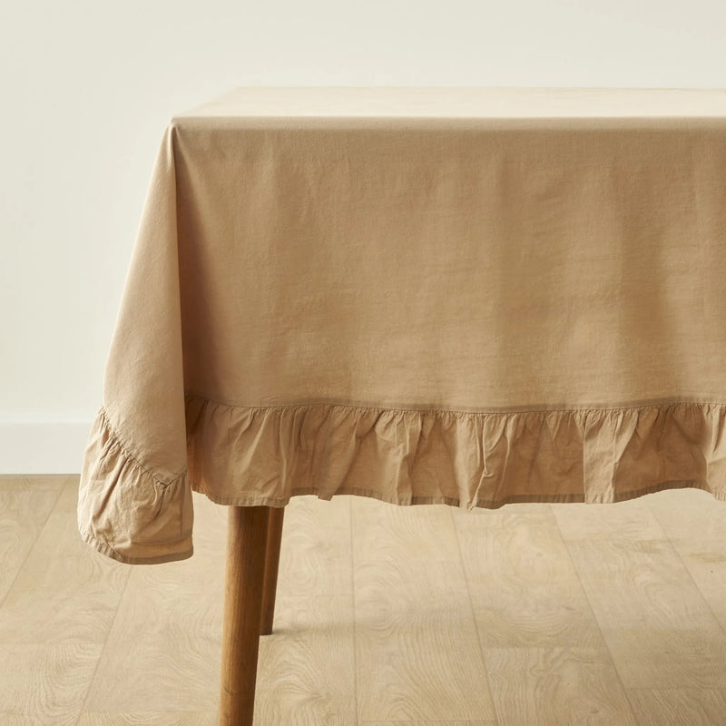 Elegance Ruffled Edge Tablecloth