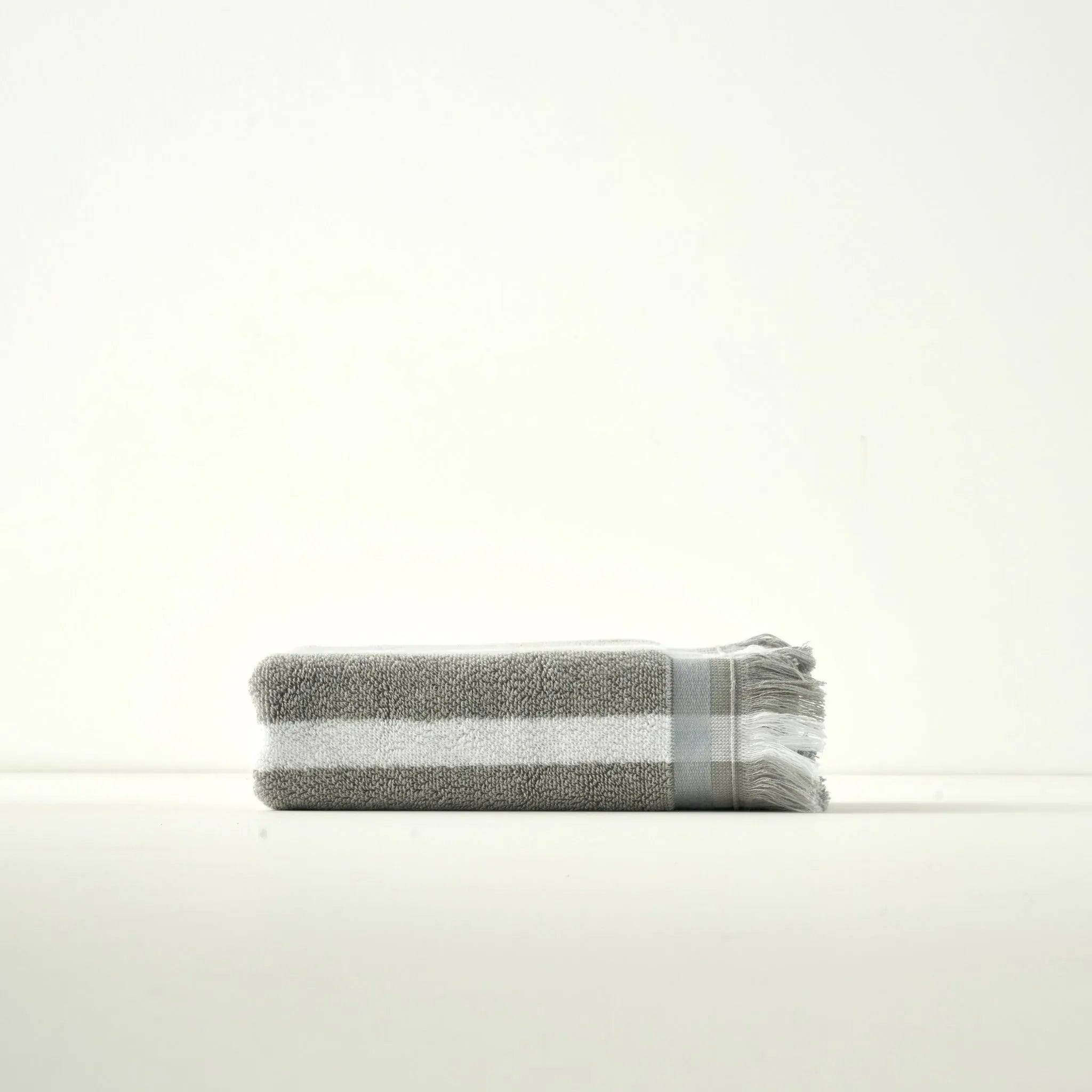 Ella Striped Cotton Hand Towel design detail