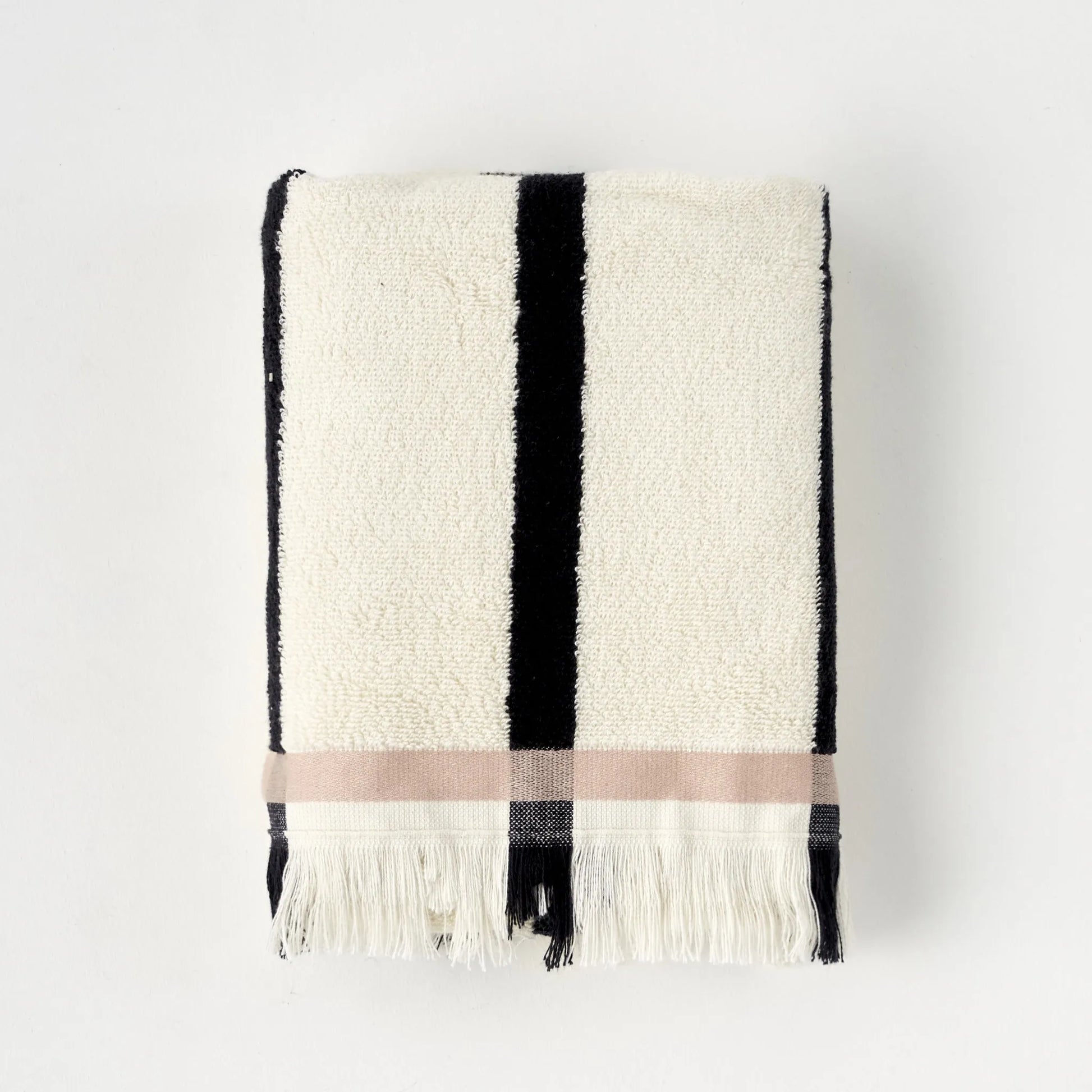 Ella Striped Cotton Hand Towel additional view