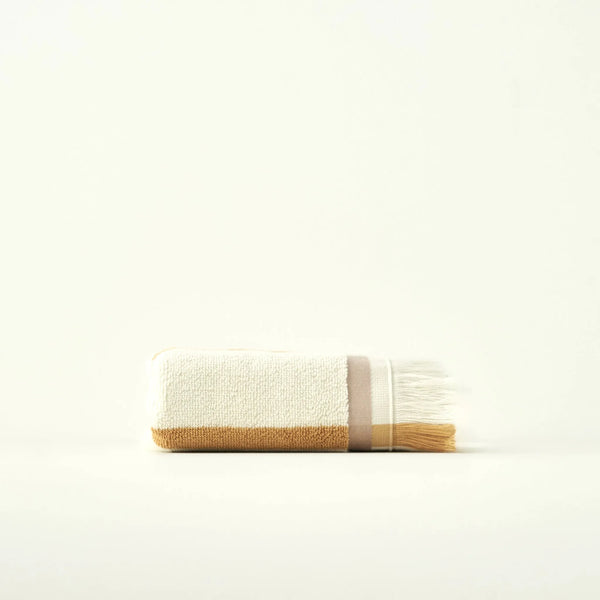 Ella Striped Cotton Washcloth
