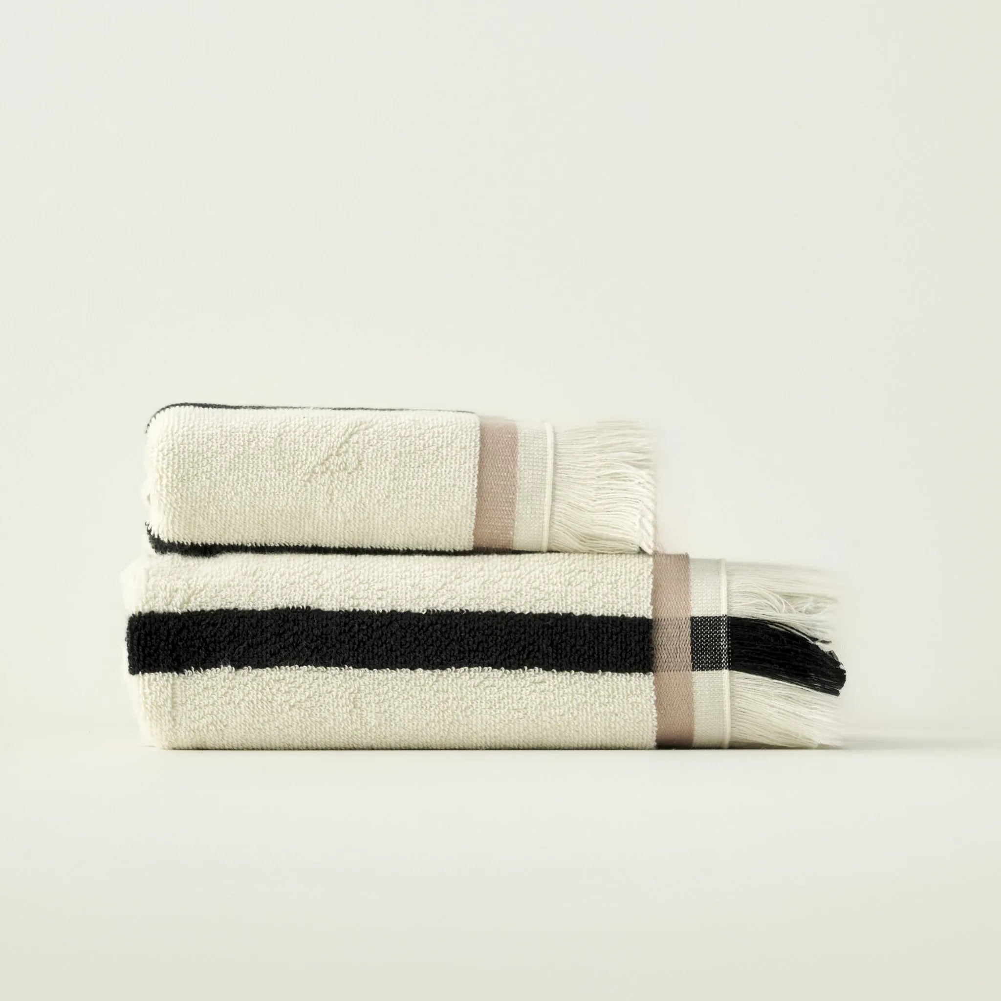 Ella Striped Cotton Washcloth additional view