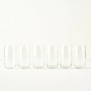 Exclusive Collection Floral Highball Glass (Set of 6)