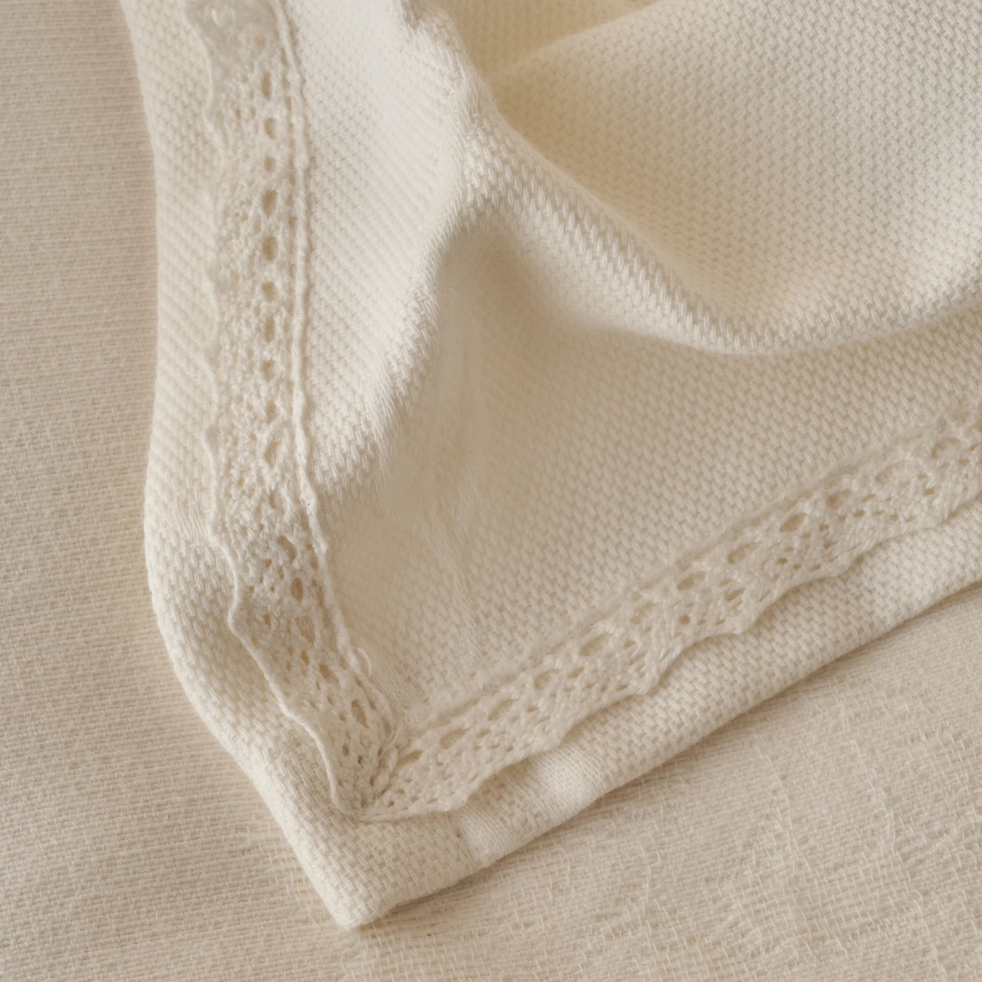 Exclusive Jacquard Cotton Coverlet Set texture detail