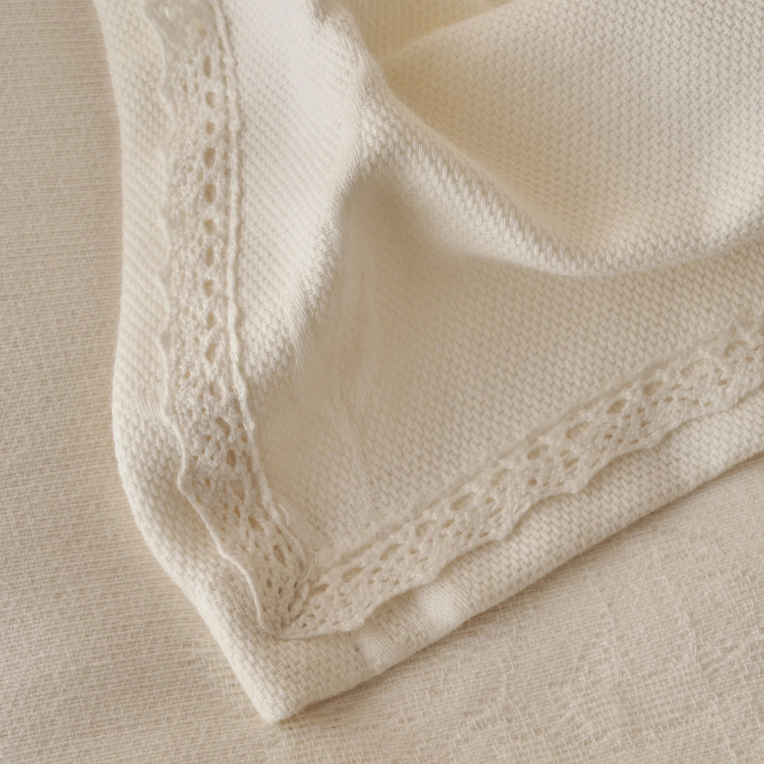 Exclusive Jacquard Cotton Coverlet Set texture detail