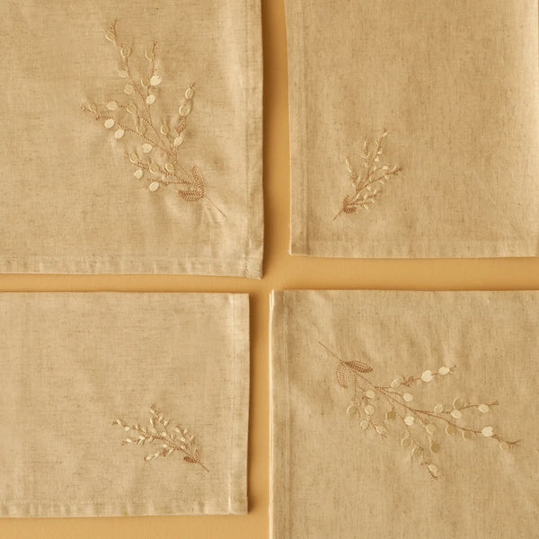 Exclusive Linen 14-Piece Tablecloth Set