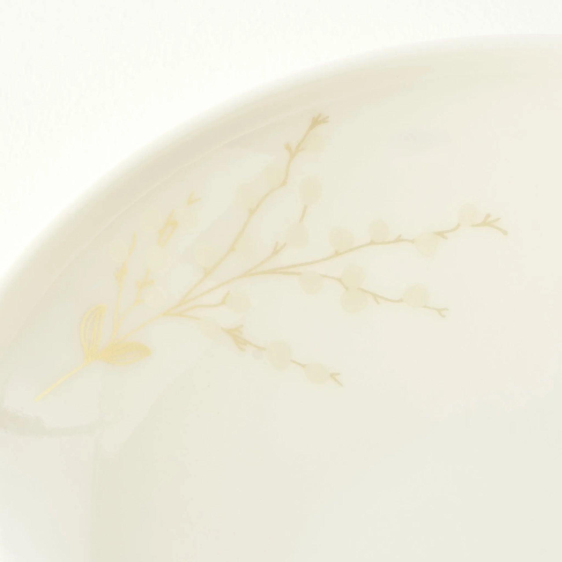 Exclusive Selection Porcelain Salad Plate texture detail