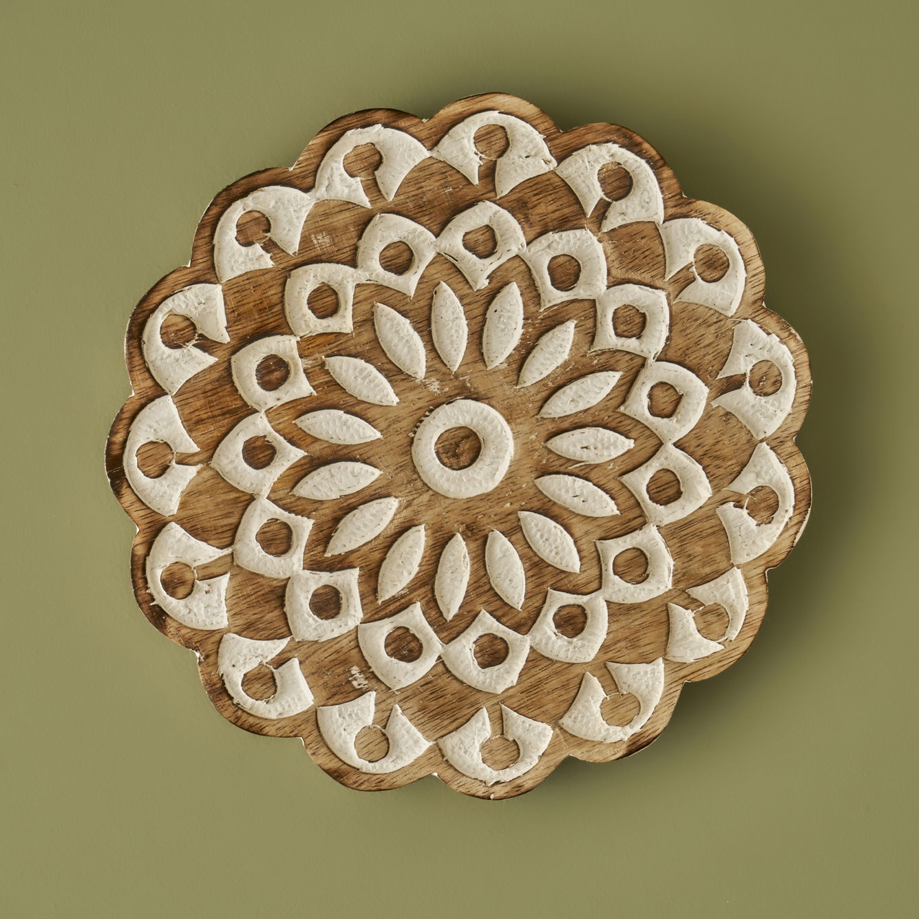 Daira Mango Wood Wall Hanging