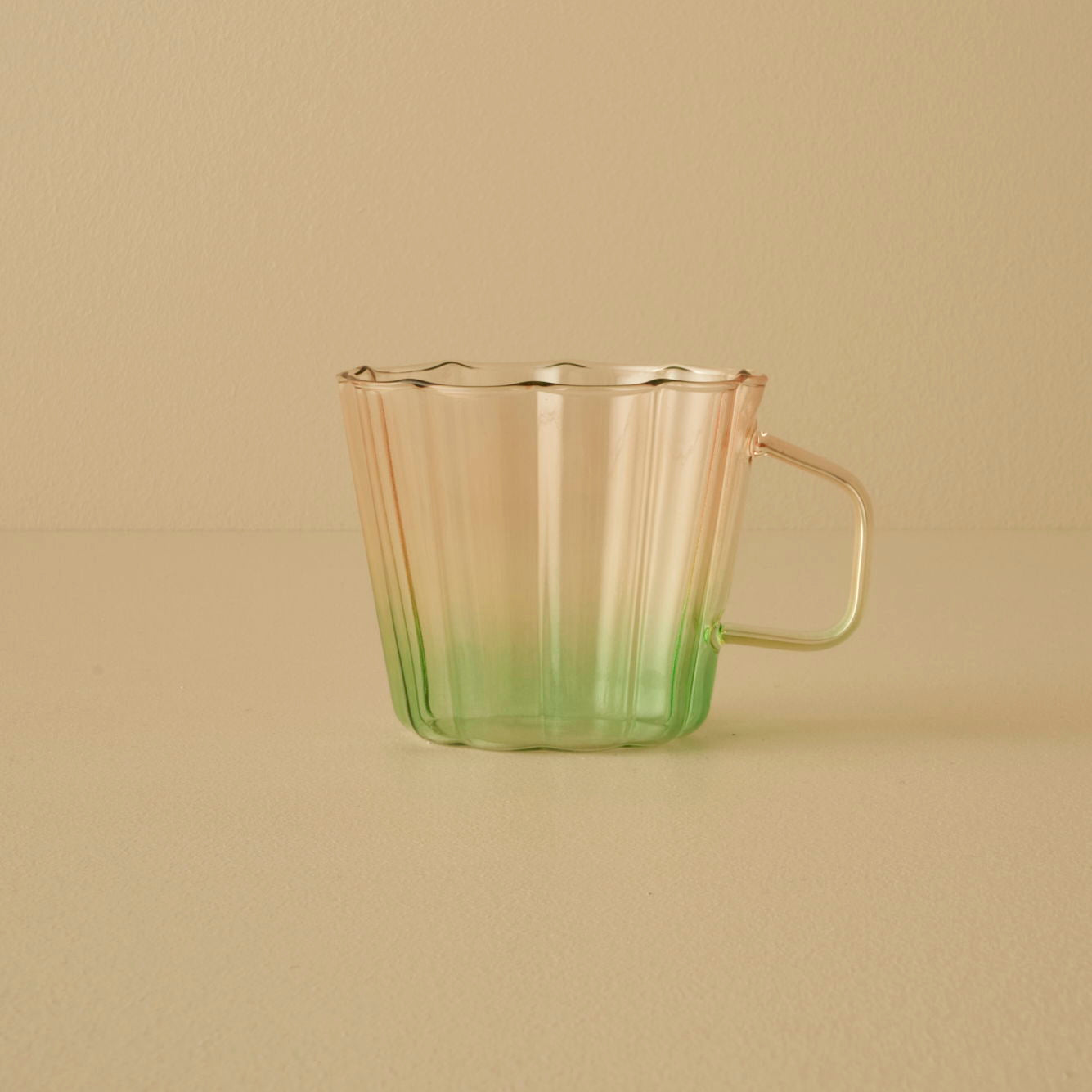 Buckle Handmade Glass Mug