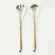 Finta Stainless Steel Salad Serving Set