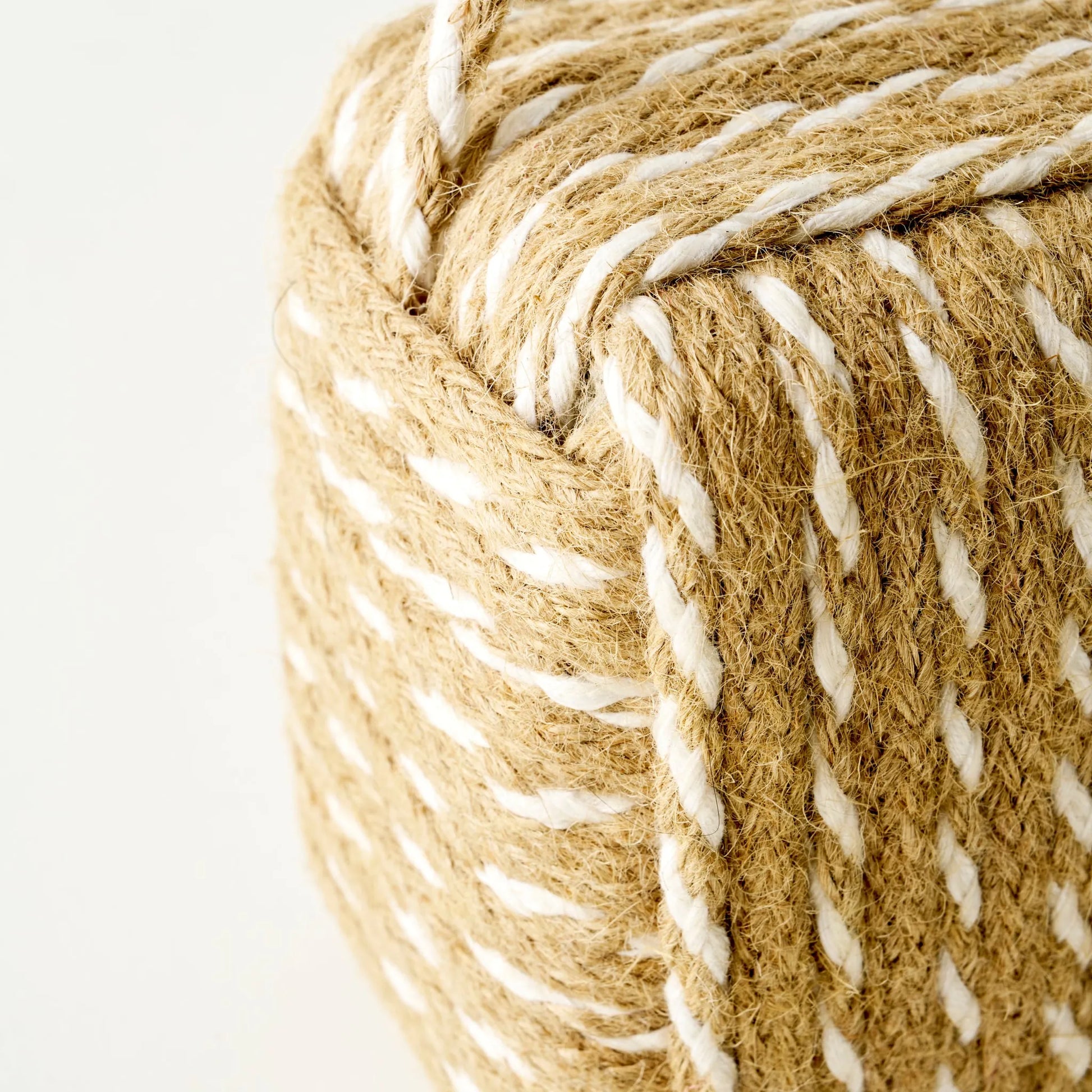Flor Woven Cube Decorative Door Stopper detail view