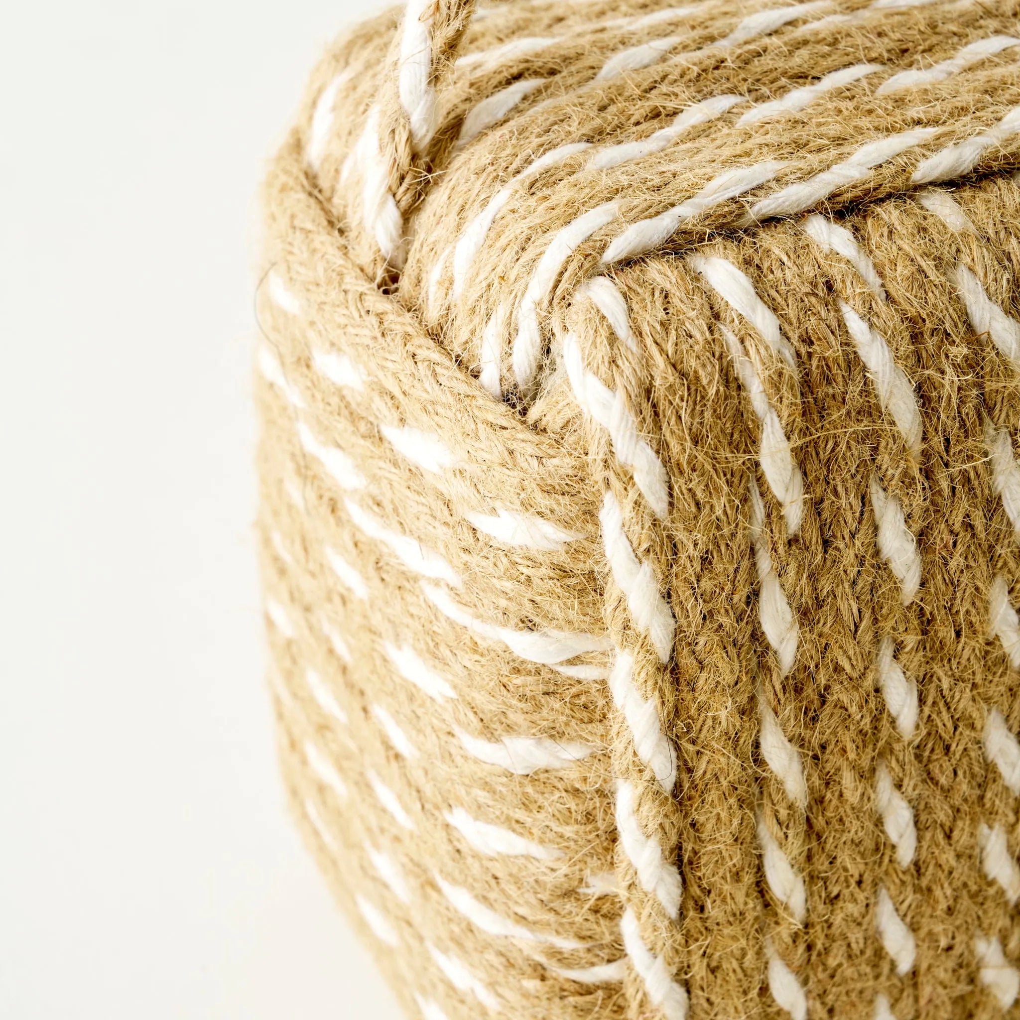 Flor Woven Cube Decorative Door Stopper detail view
