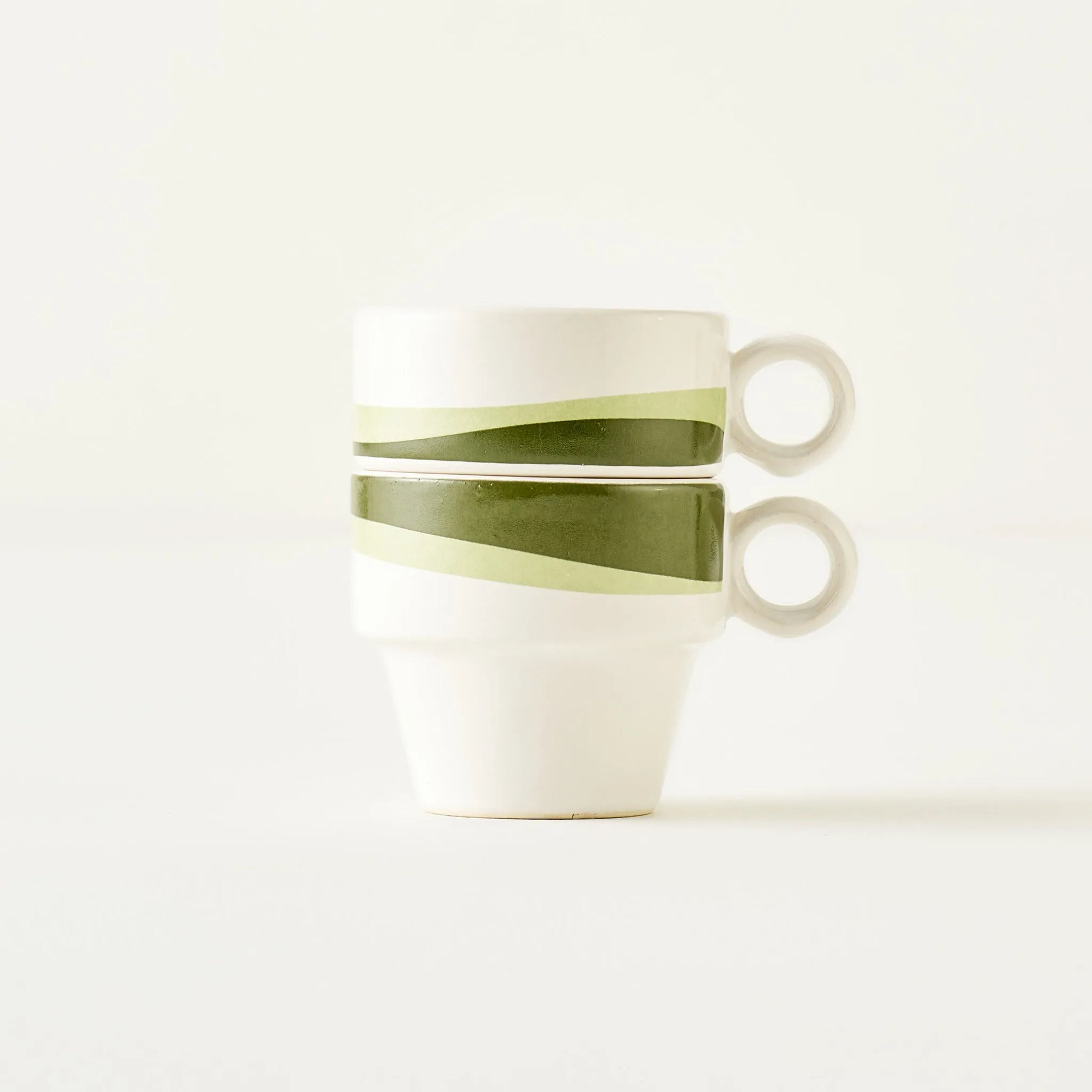 Flow Ceramic Espresso Cup (Set of 2)