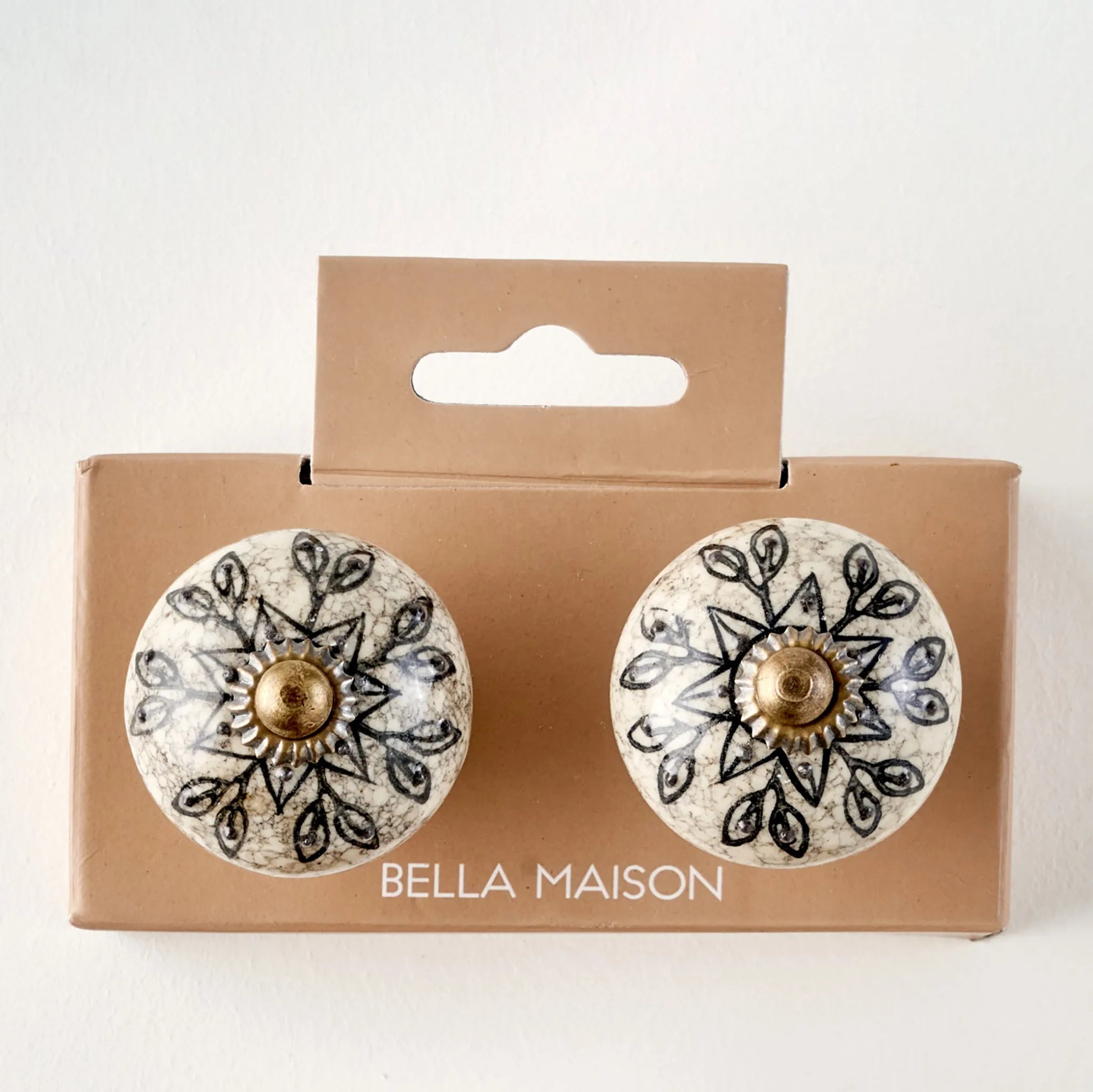 Gia Ceramic Cabinet Knobs (Set of 2)