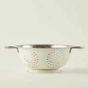 Giza White Stainless Steel Colander