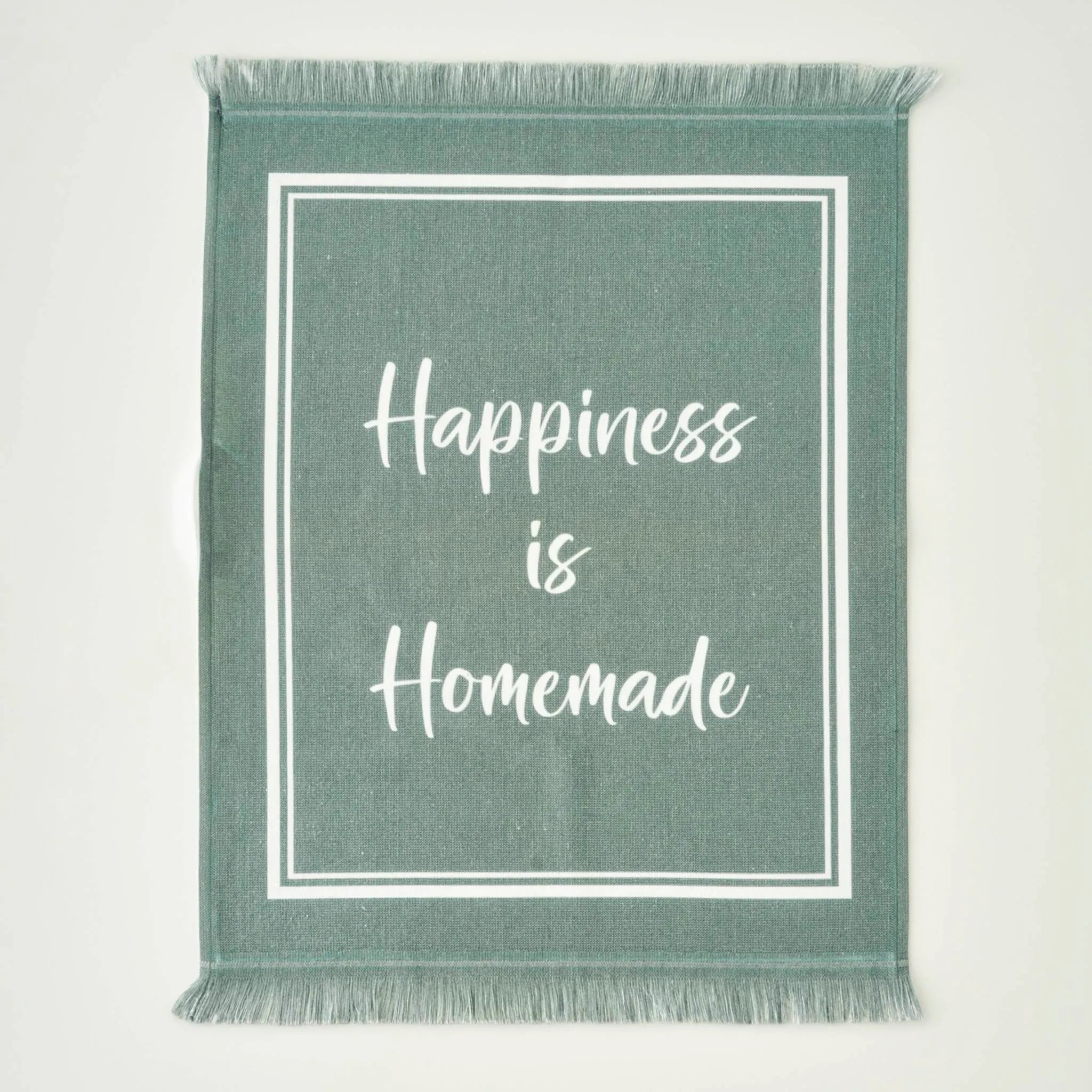 Happiness Kitchen Towel Set (2-Pack) texture detail