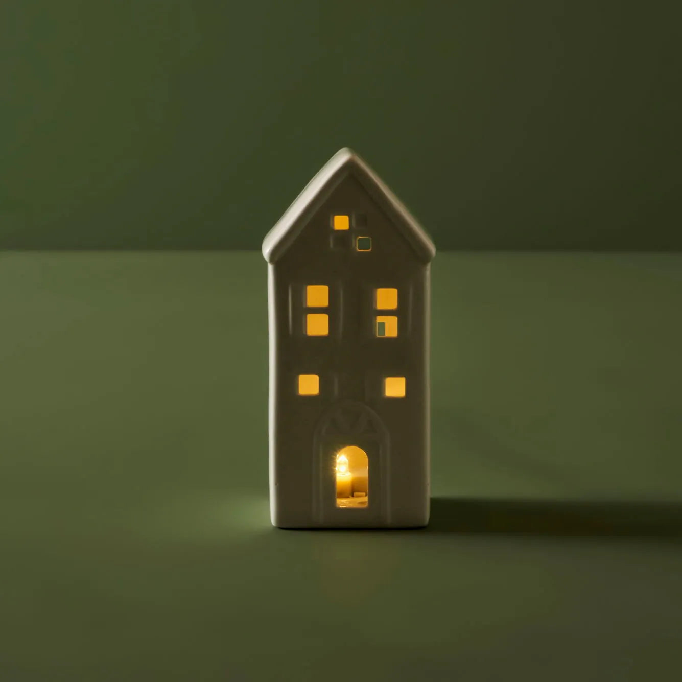 Home Porcelain Decorative Luminary texture detail