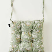 Indian Green Chair Cushion