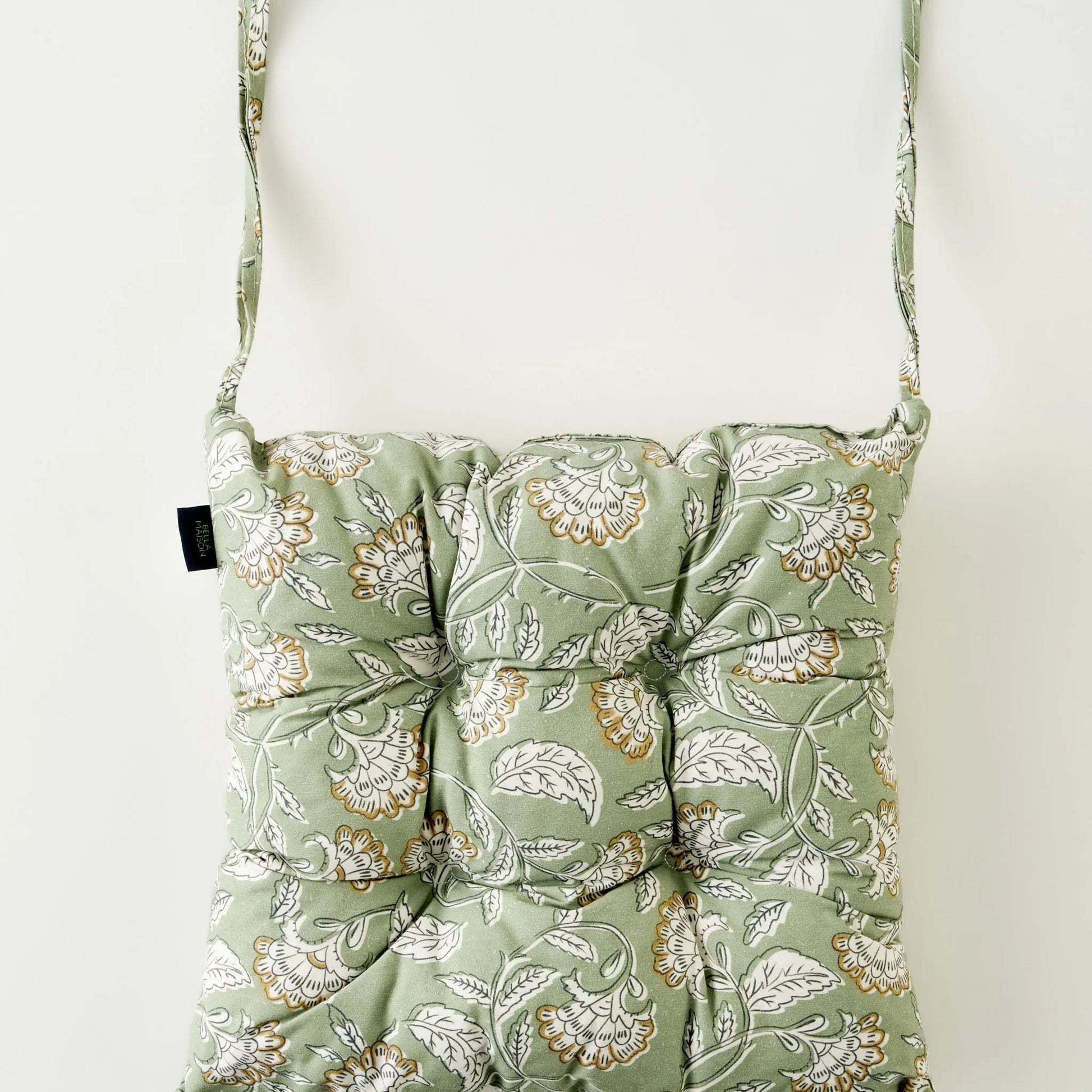 Indian Green Chair Cushion