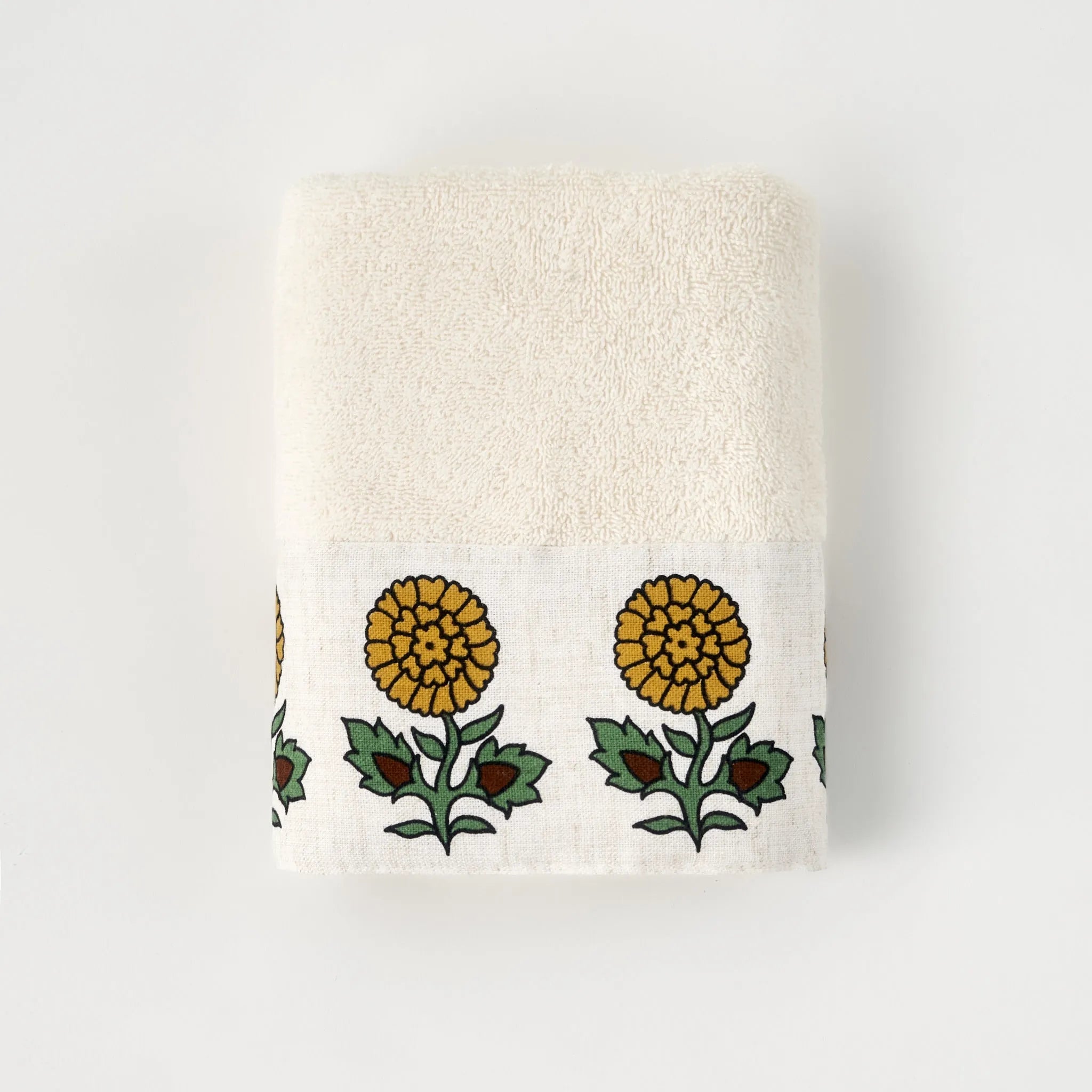 Indian Patterned Cotton Hand Towel