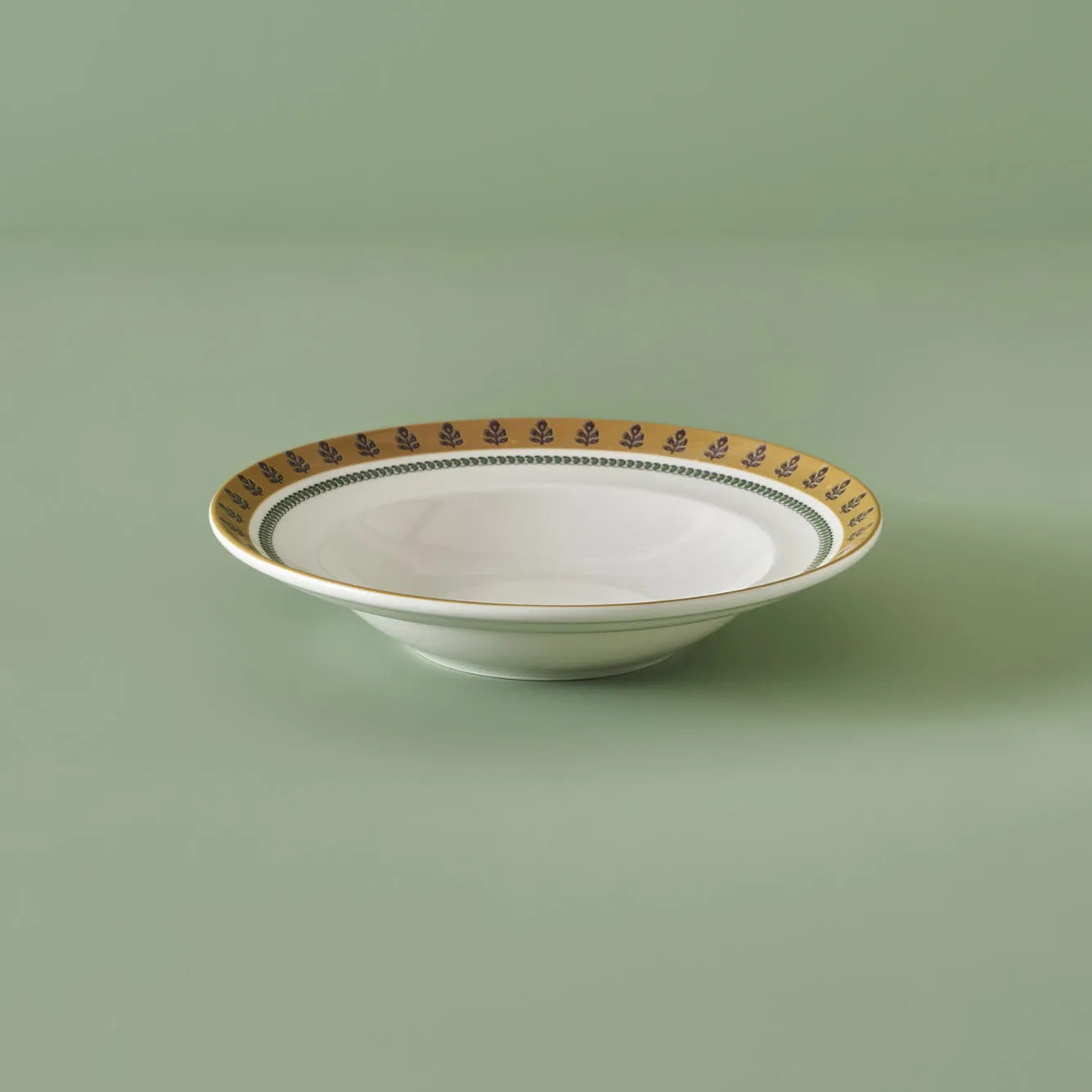 Indian Porcelain Pasta Bowl side view