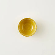 Indian Porcelain Soup Bowl - Mustard