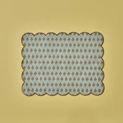 Indian Scalloped Cotton Placemat