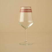 Jolly Festive Wine Glass