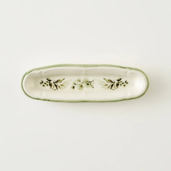 Julia Stoneware Olive Tray