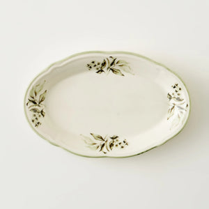Julia Stoneware Oval Serving Platter