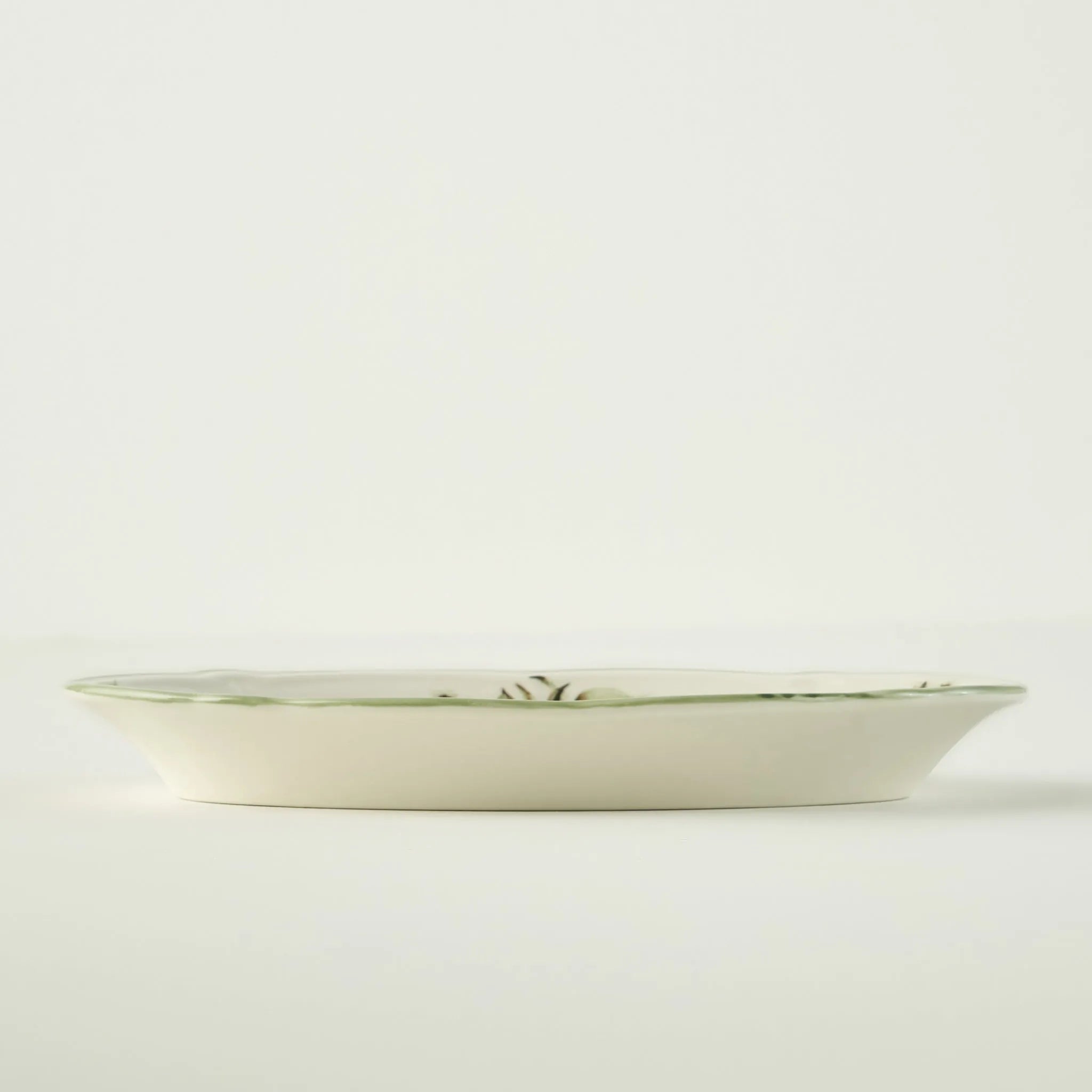 Julia Stoneware Salad Plate detail view