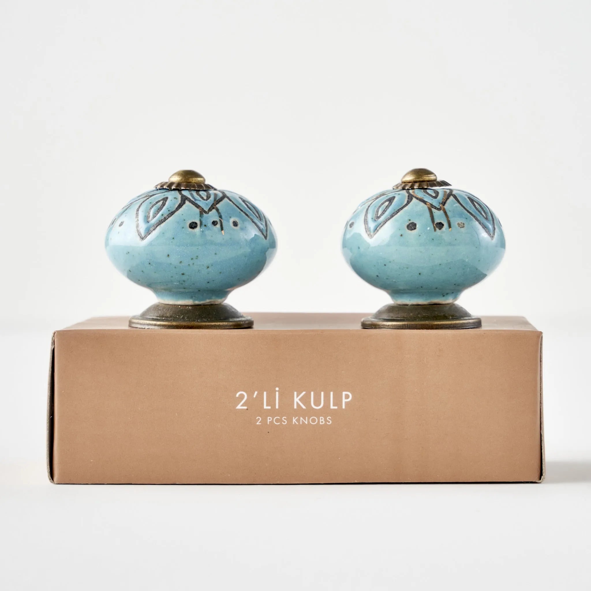 Kai Ceramic Cabinet Knobs (Set of 2) side view