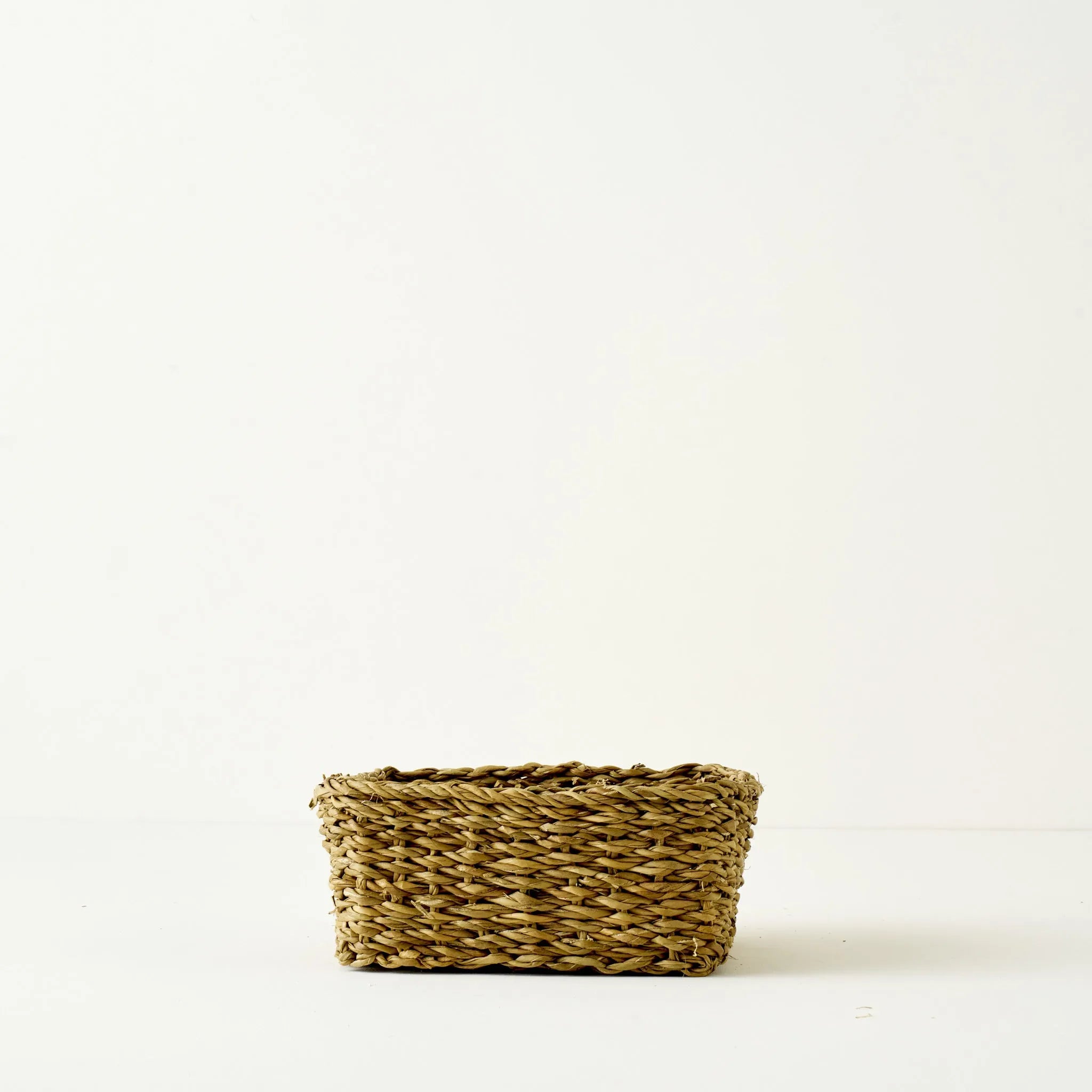Kiara Natural Wicker Woven Square Basket