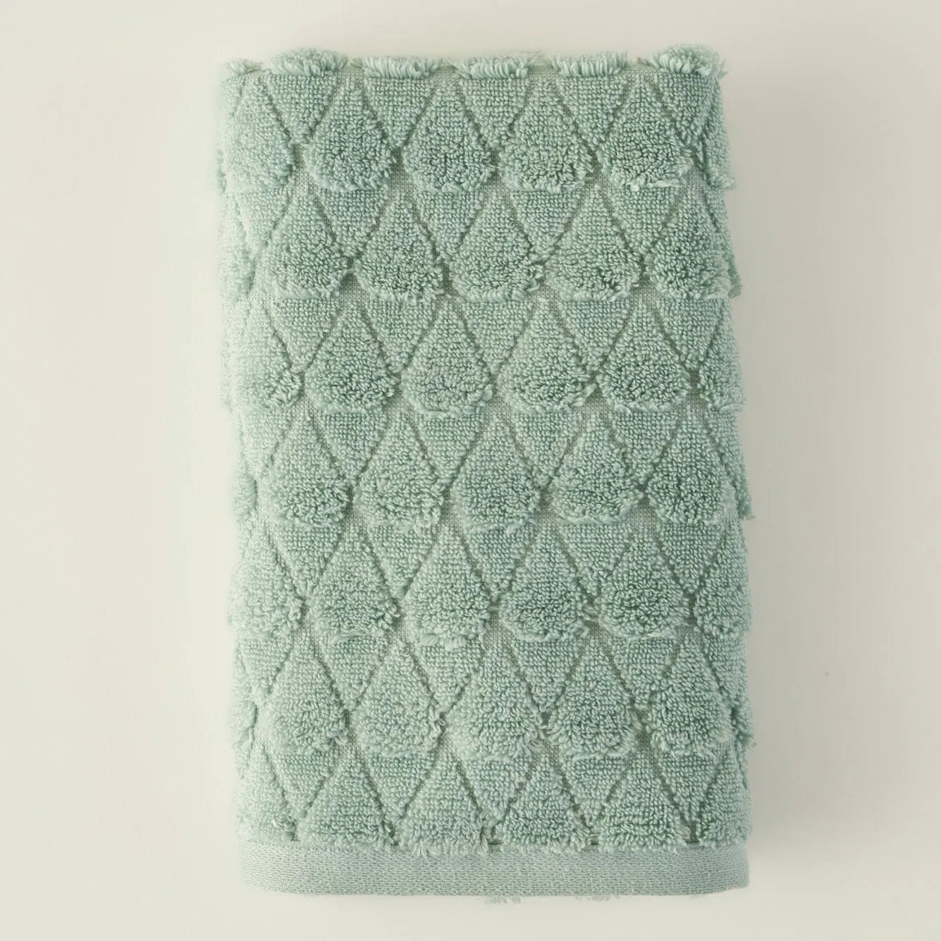 Kyle Mint Cotton Hand Towel