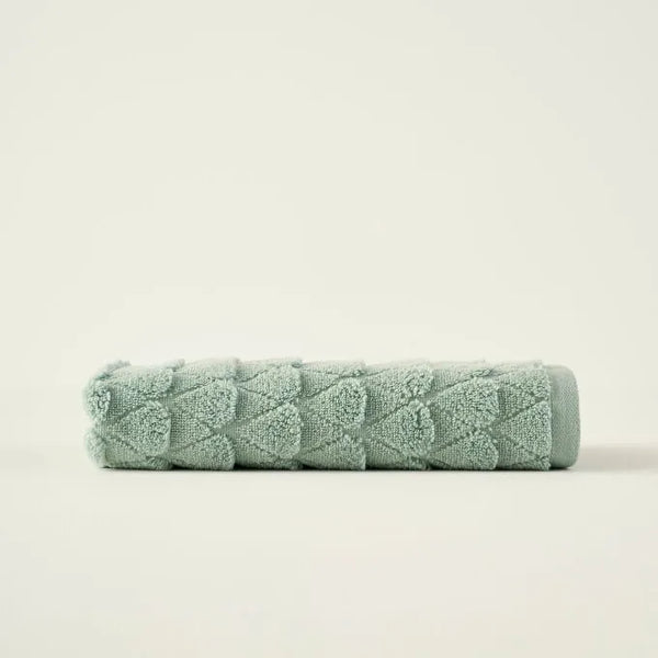 Kyle Mint Cotton Hand Towel