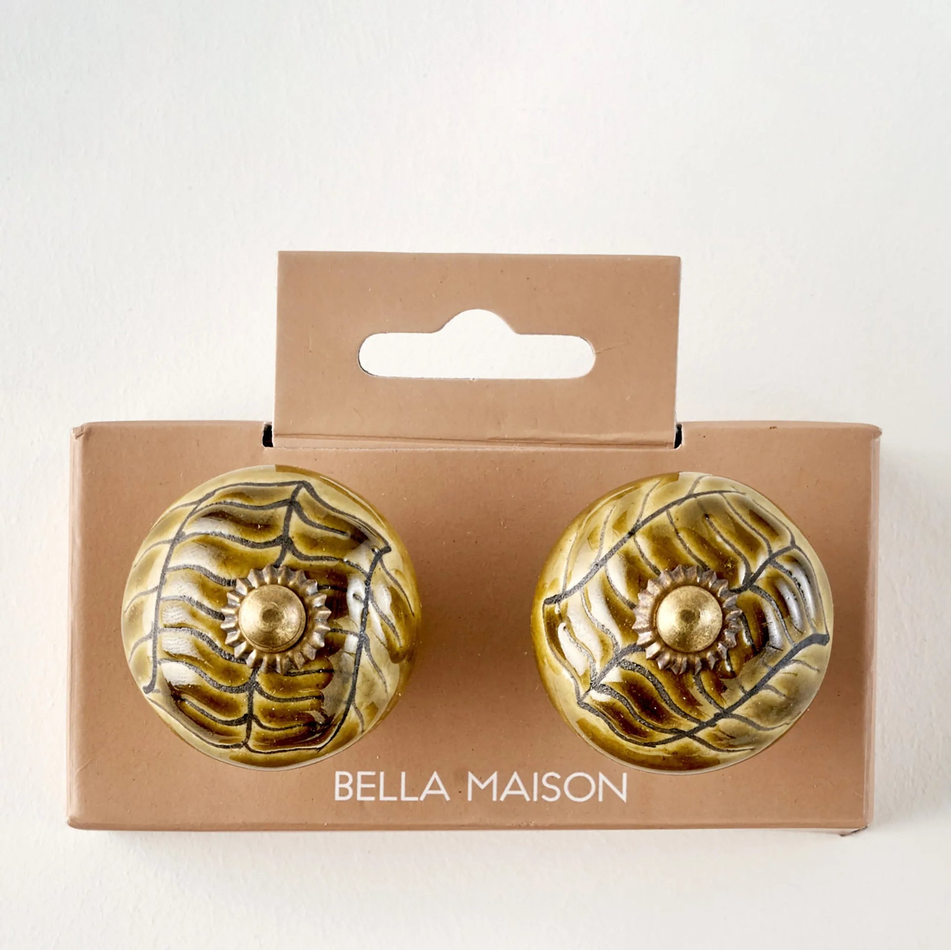 Lara Ceramic Cabinet Knobs (Set of 2)