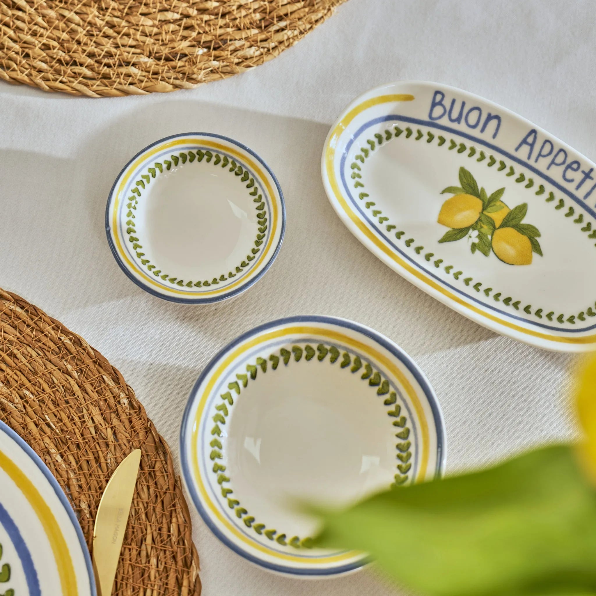 Lemoncello Appetizer Dish