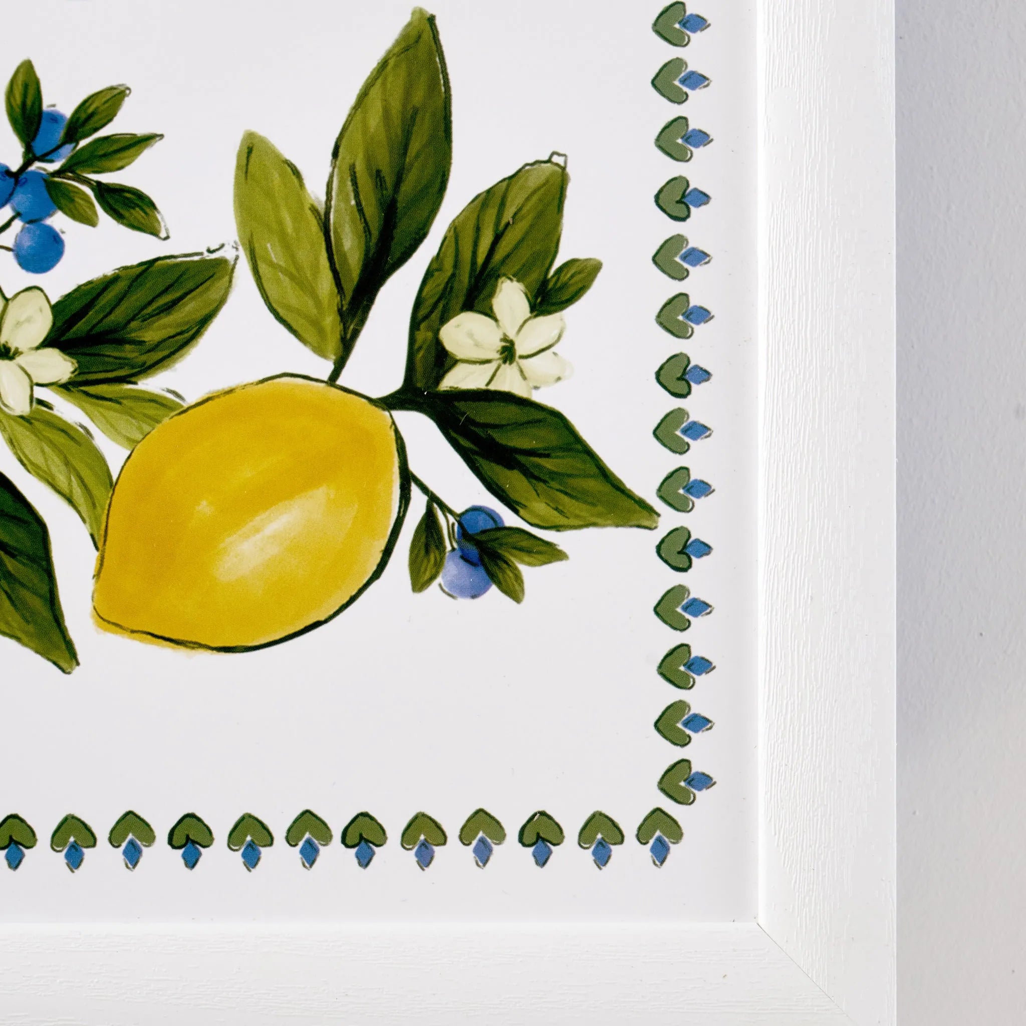 Lemoncello Cushion Lap Tray detail view